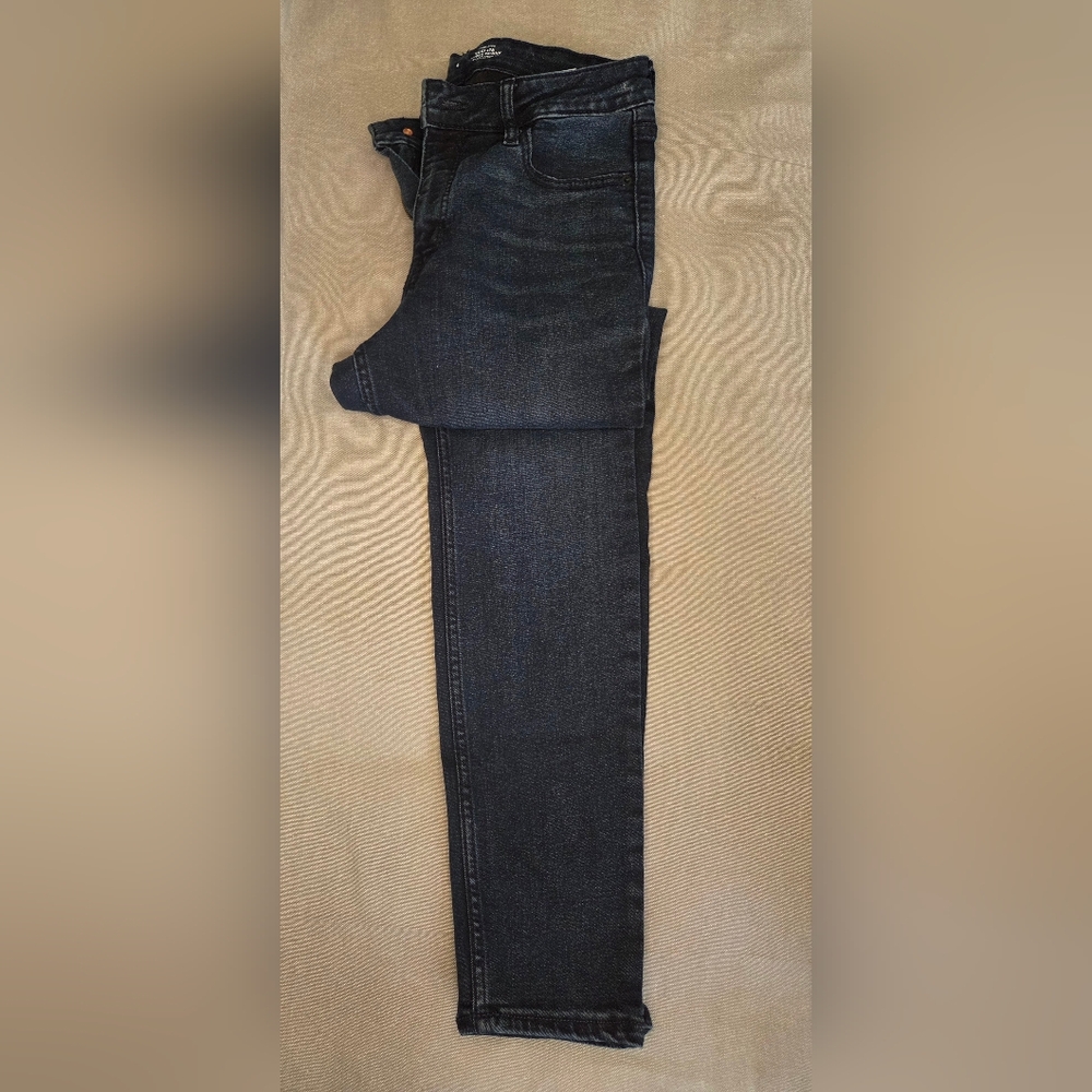 NWOT Old Navy High-Rise Rockstar Super Skinny Jeans - Dark Blue - Size 6 - Picture 1 of 2